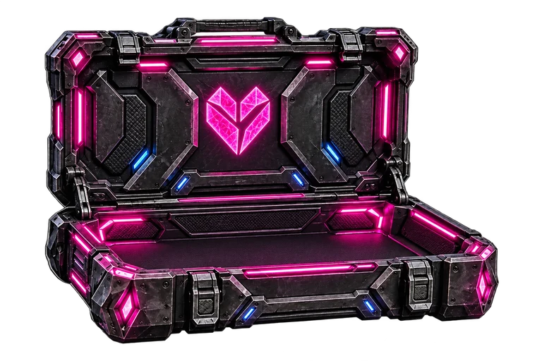 Pink Rush — Klaviq original case